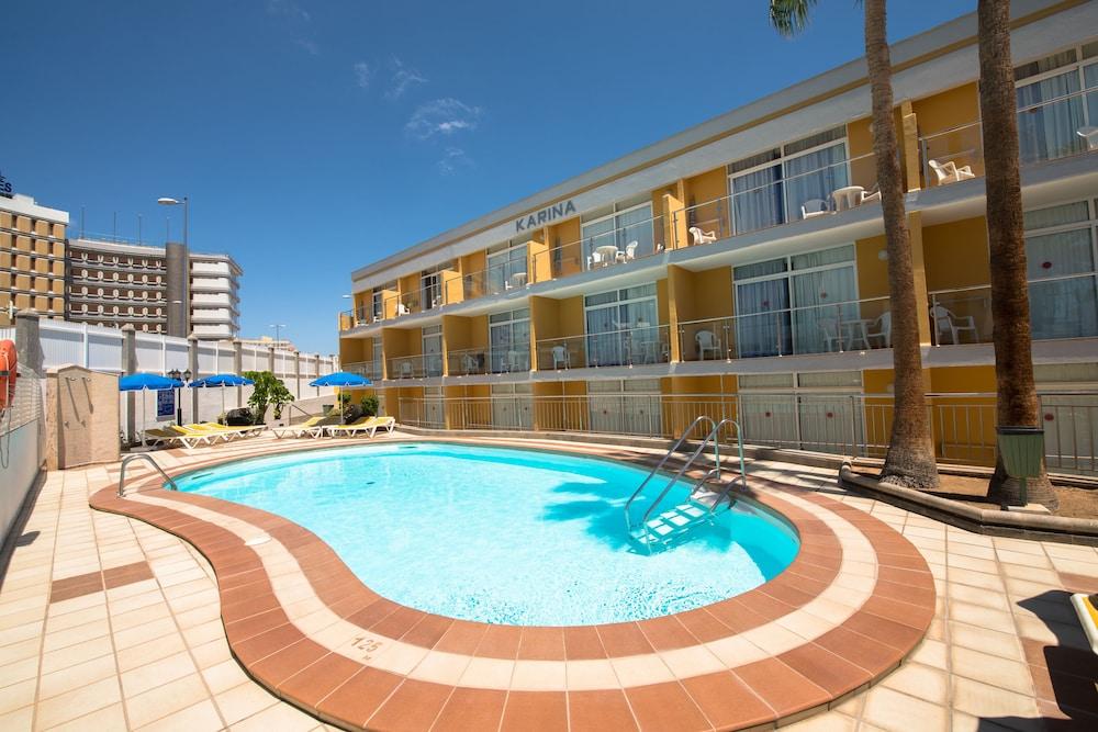 Apartamentos Karina 플라야 델 잉글스 외부 사진